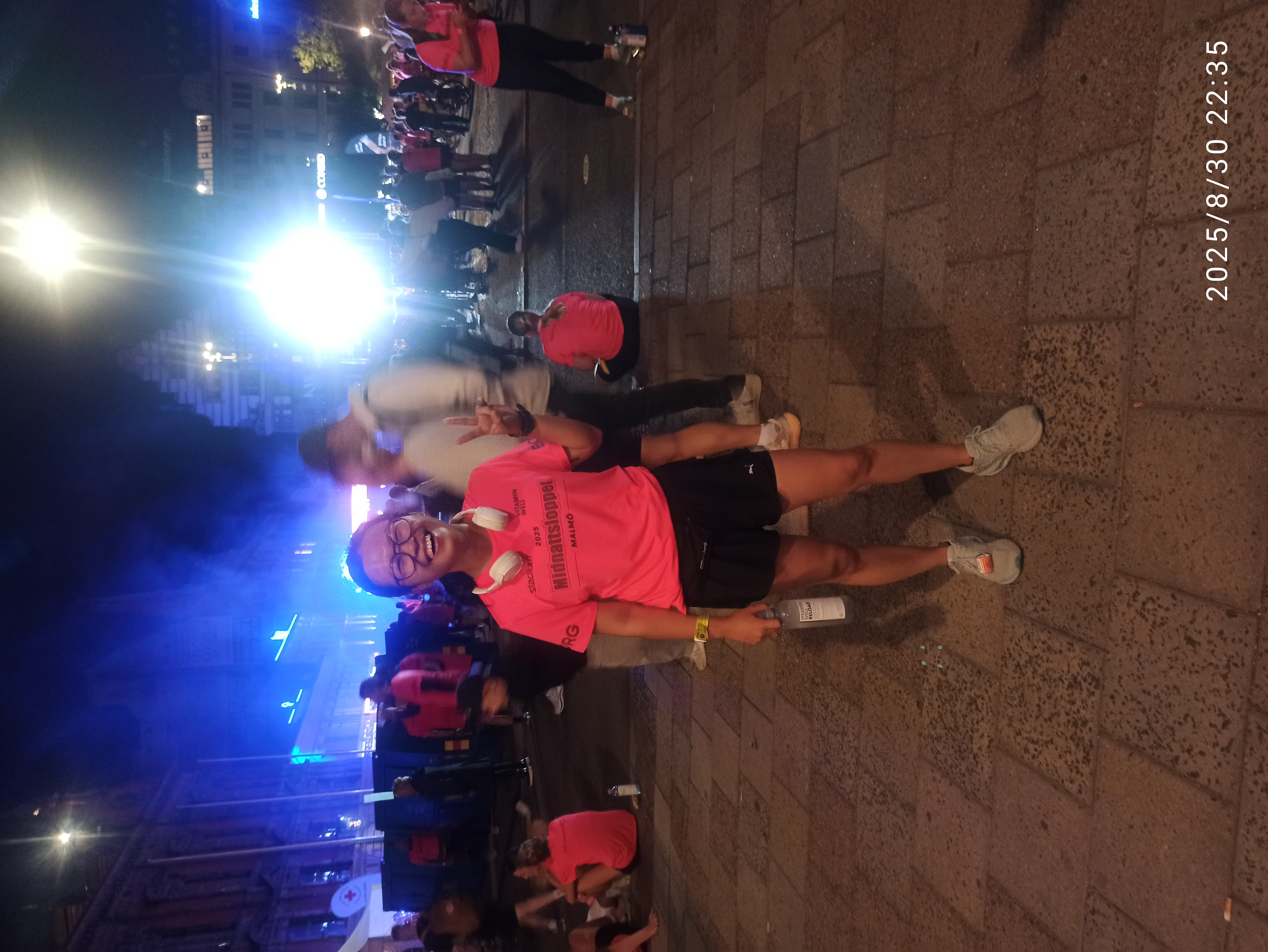 I ran the Malmö Midnattsloppet!